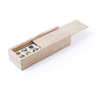 DOMINO CON TESSERE IN LEGNO